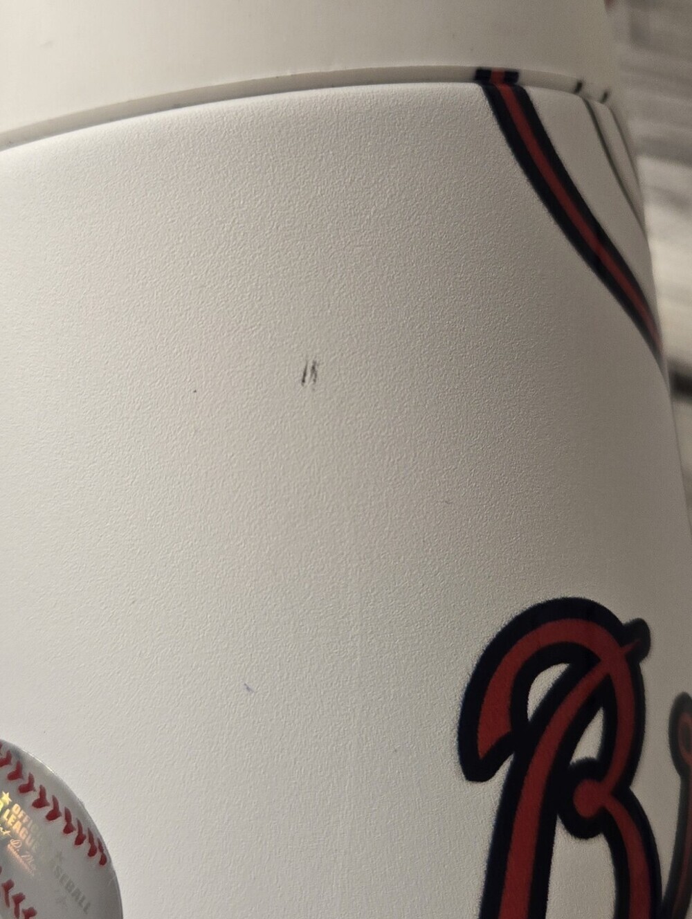 Atlanta Braves Number 1 Dad Frost Buddy Can Cooler MLB Baseball Beverage Holder - Picture 5 of 7